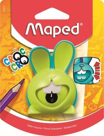 MAPED Sharpener 1-Hole Croc Bunny - Card