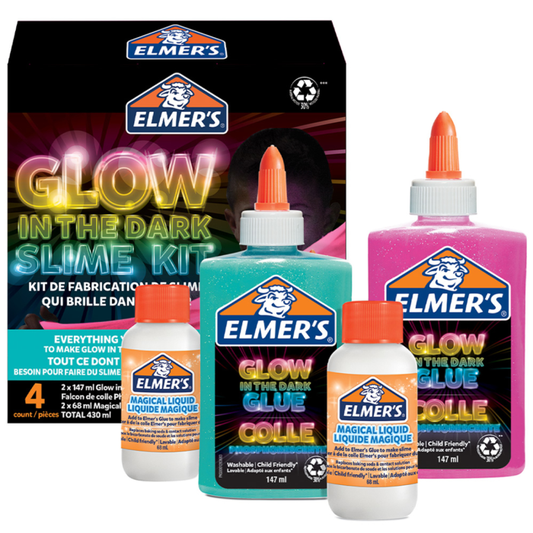 ELMERS DIY Slime Kit  - Glow in the Dark