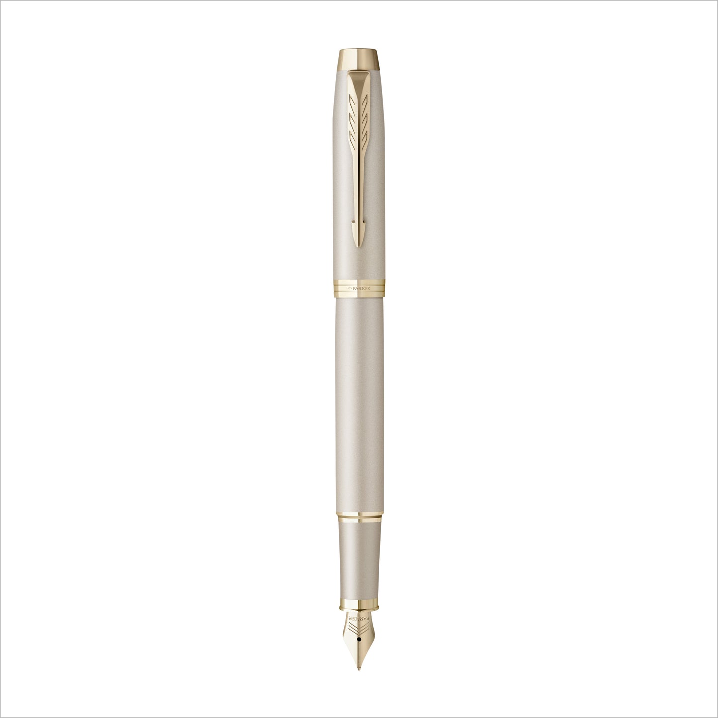 PARKER IM Professional Monochrome Fountain Pen - Champagne