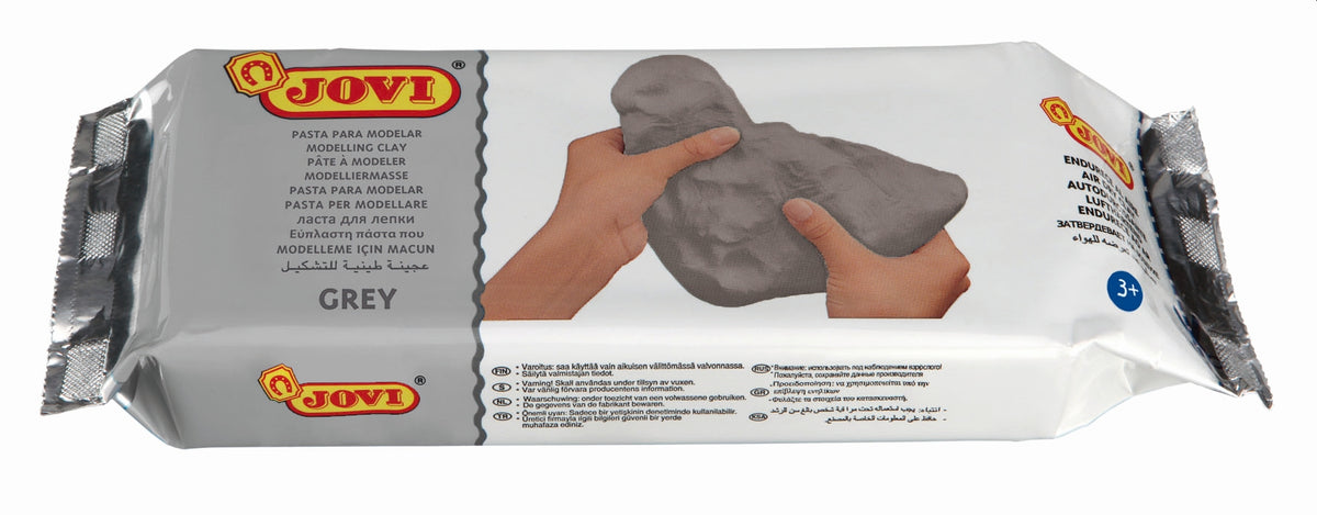 JOVI Air Dry Modelling Clay 500g Grey