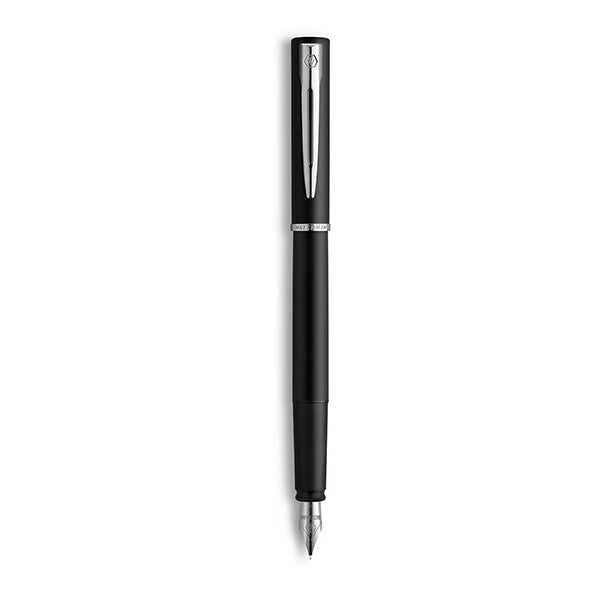 WATERMAN Allure Fountain Pen - Black Chrome Trim
