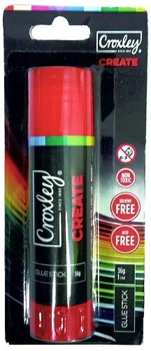CROXLEY CREATE Glue Stick - 36g - Flow Bag Hangsell