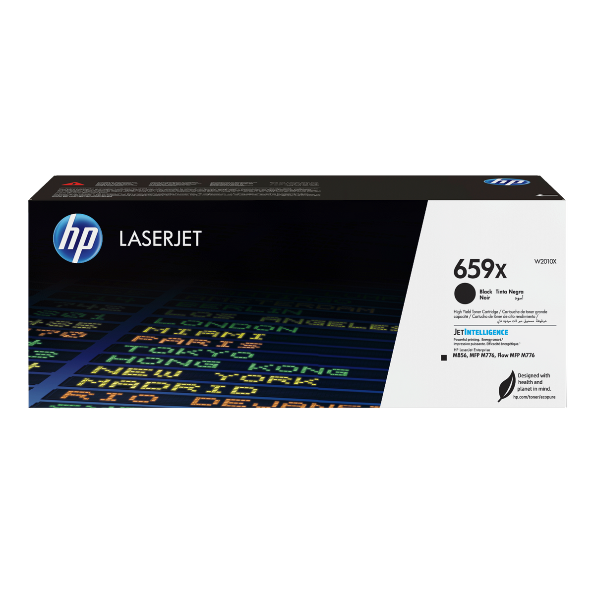 HP 659x High Yield Original Black Laserjet Toner Cartridge For HP Color Laserjet M856: M776: E85055