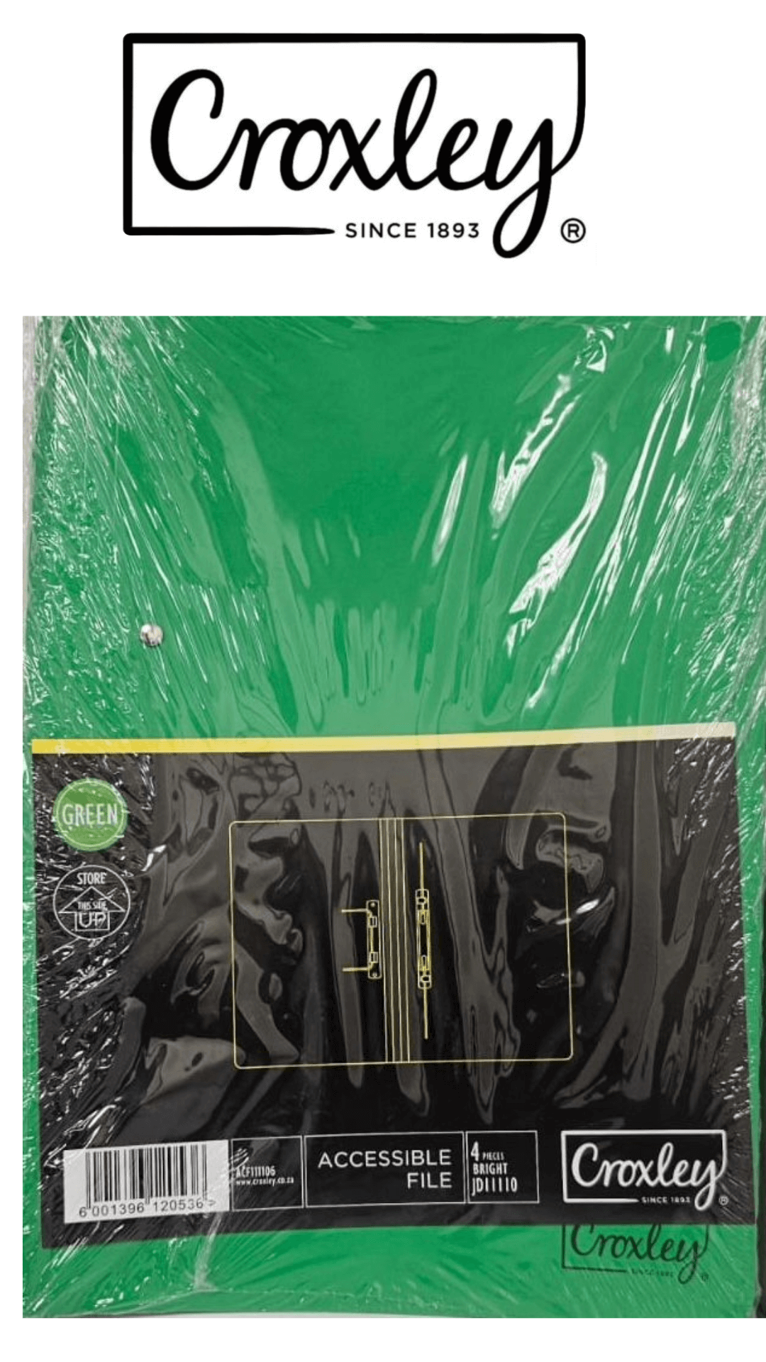 CROXLEY JD1111 Accessible Files (Pack of 4)