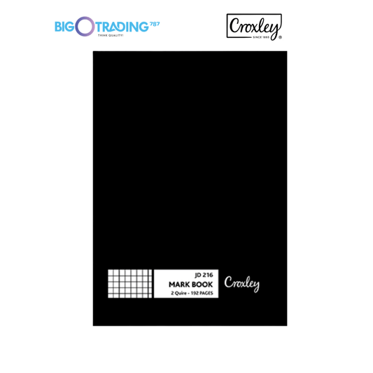 CROXLEY JD216 2 Quire 192 Page Mark Book MKB216 each