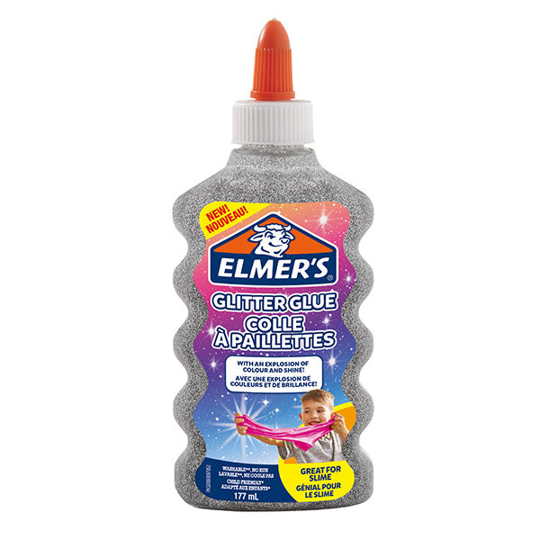 ELMERS Liquid Glue - Glitter Silver 177ml