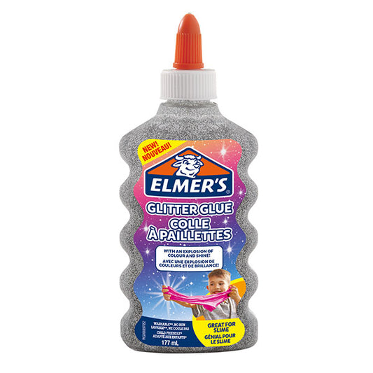 ELMERS Liquid Glue - Glitter Silver 177ml