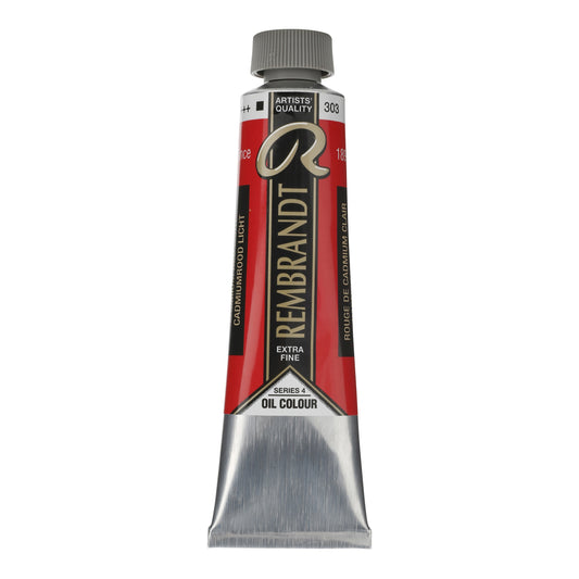 ROYAL TALENS REMBRANDT Oil - 40Ml Tube (Cadmium Red Light)