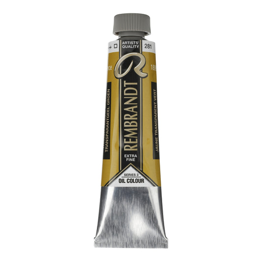 ROYAL TALENS REMBRANDT Oil 40Ml Transp.Yellow Grn