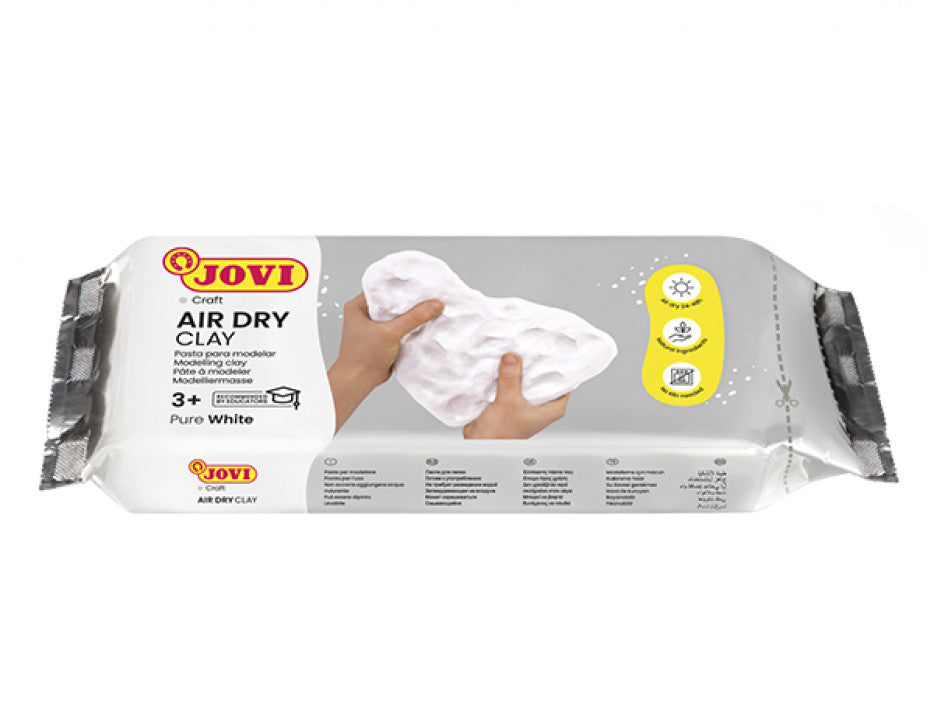 JOVI Air Dry Modelling Clay 1kg White