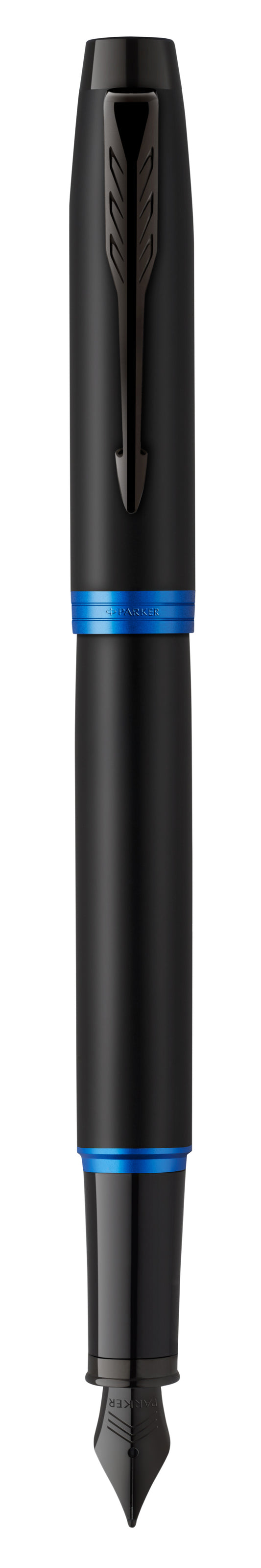 PARKER IM Professional Vibrant Rings Fountain Pen  - Marine Blue