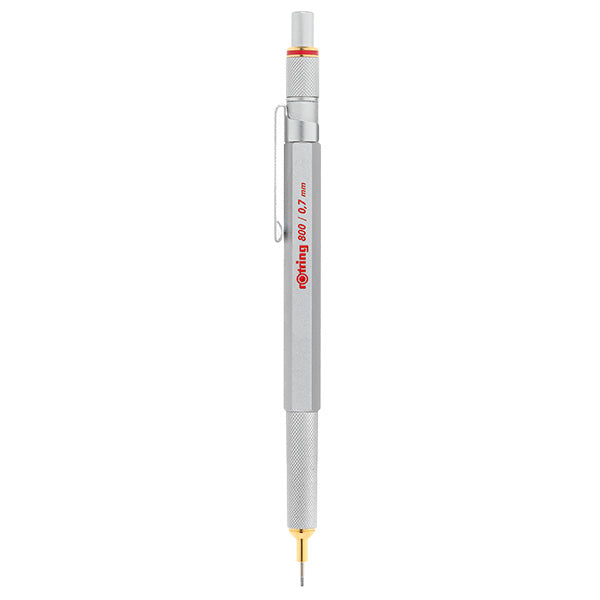rOtring Rapid 800 Silver Mechanical Pencil 0.7mm