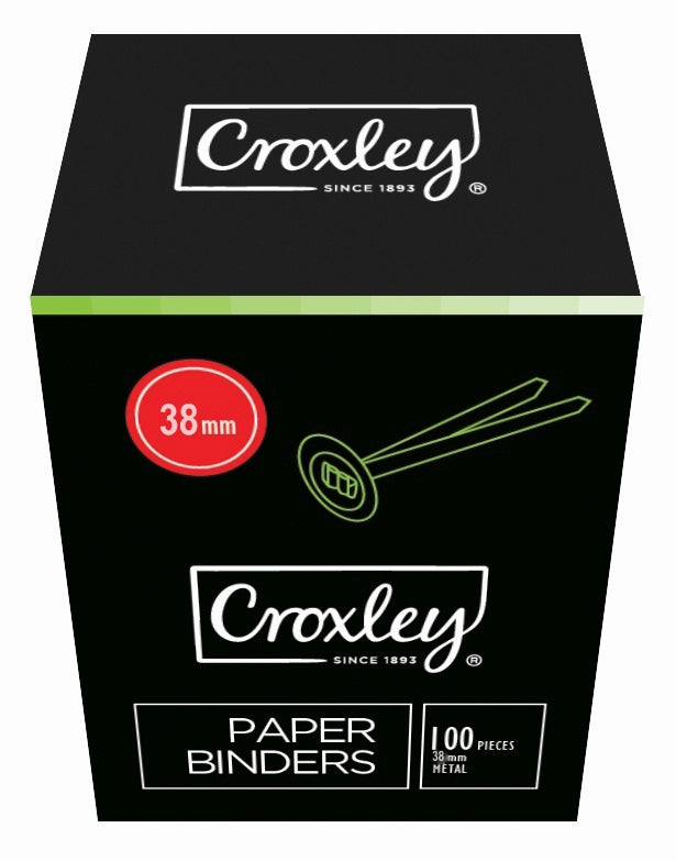 CROXLEY 38mm Grip Binder Box100
