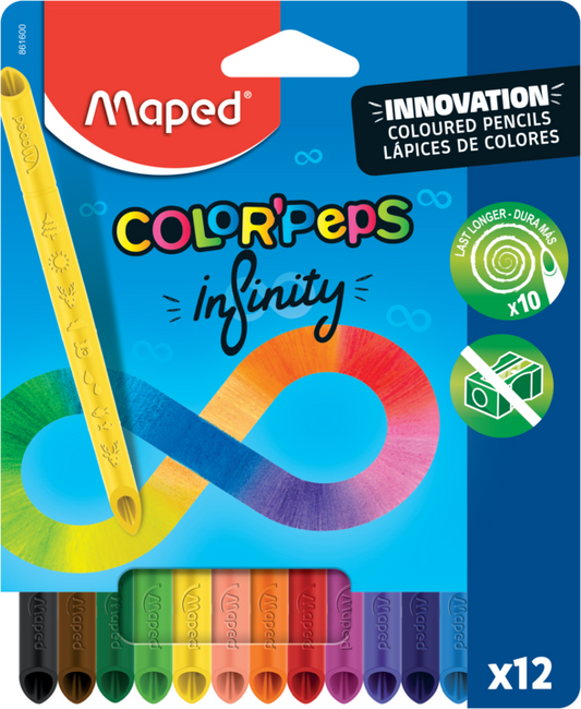 MAPED Colour Pencil Infinity 12's