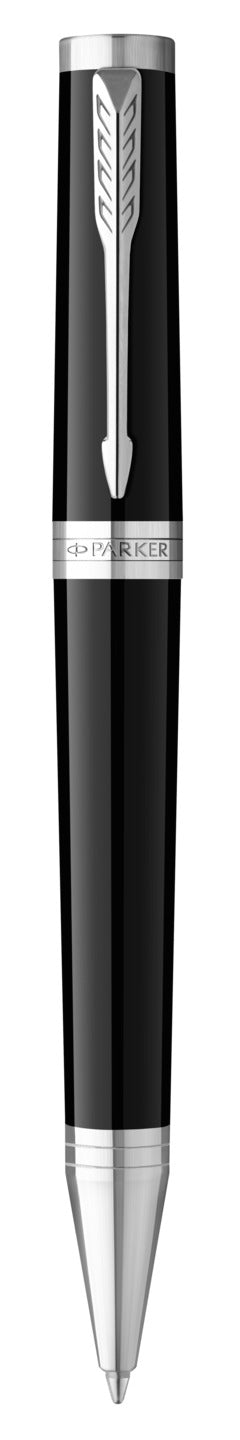 PARKER Ingenuity Ballpoint Pen - Black Chrome Trim