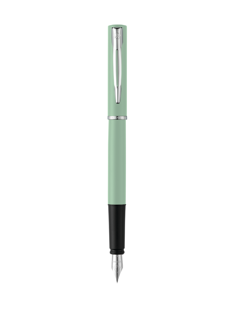 WATERMAN Allure Fountain Pen - Pastel Green Chrome Trim