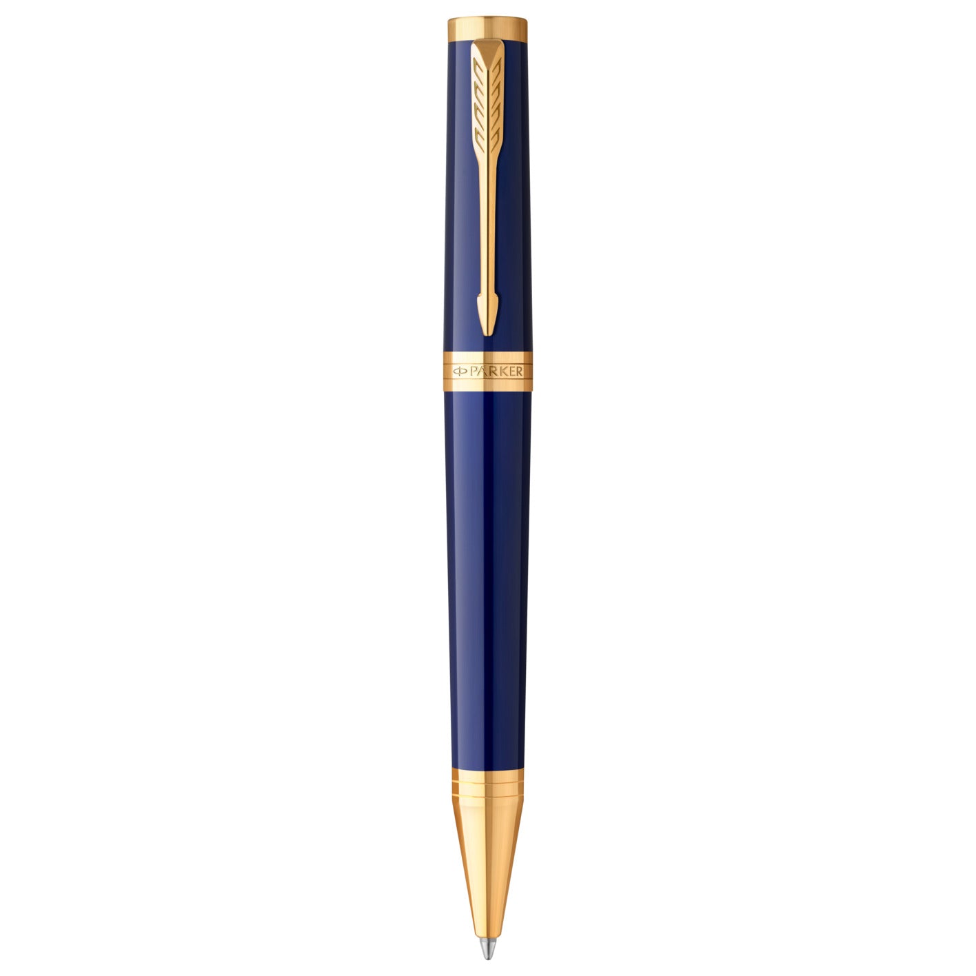 PARKER Ingenuity Ballpoint Pen - Blue Gold Trim
