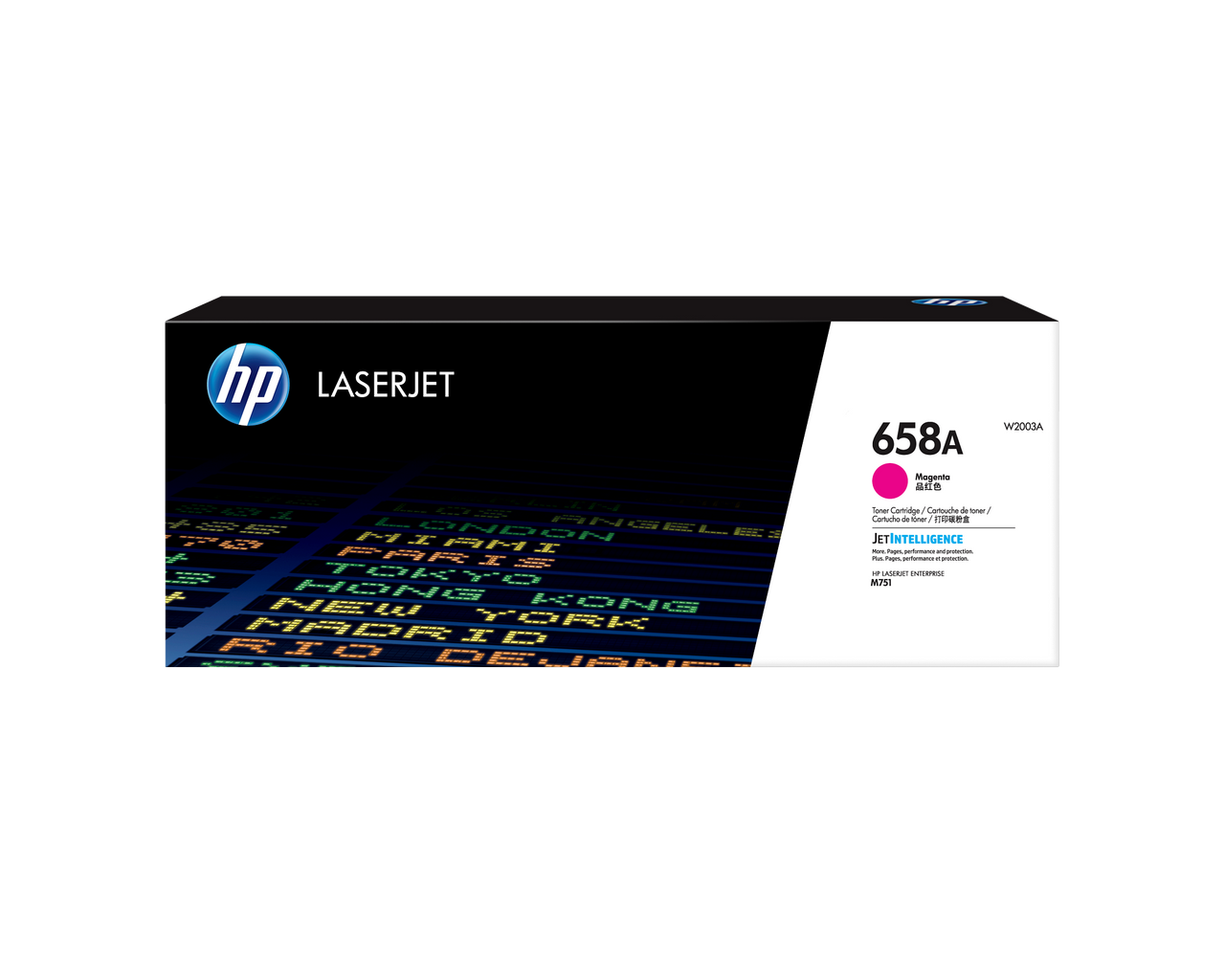 HP 658a Original Magenta Laserjet Toner Cartridge For HP Color Laserjet M751