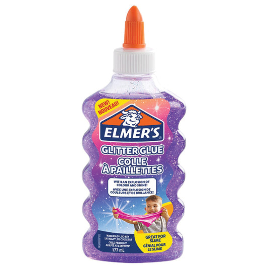ELMERS Liquid Glue - Glitter Purple 177ml