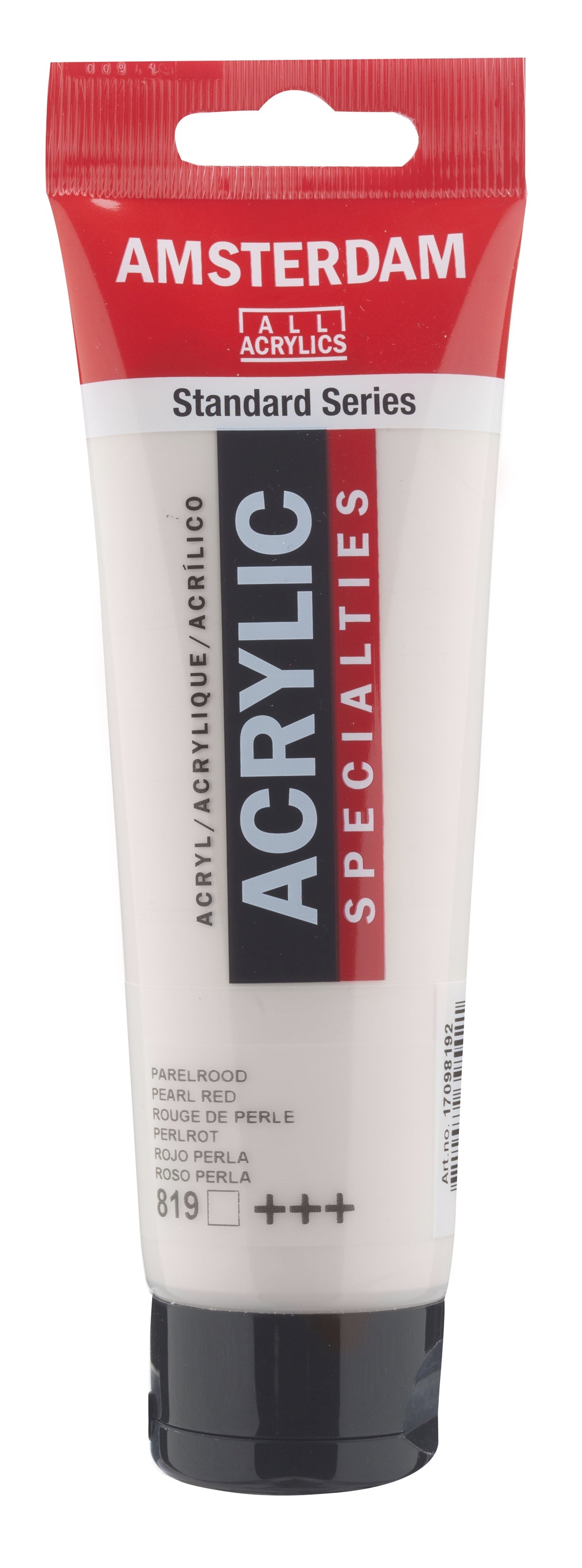 ROYAL TALENS AMSTERDAM Acrylic Colour - 120ml Tube (Pearl Red)