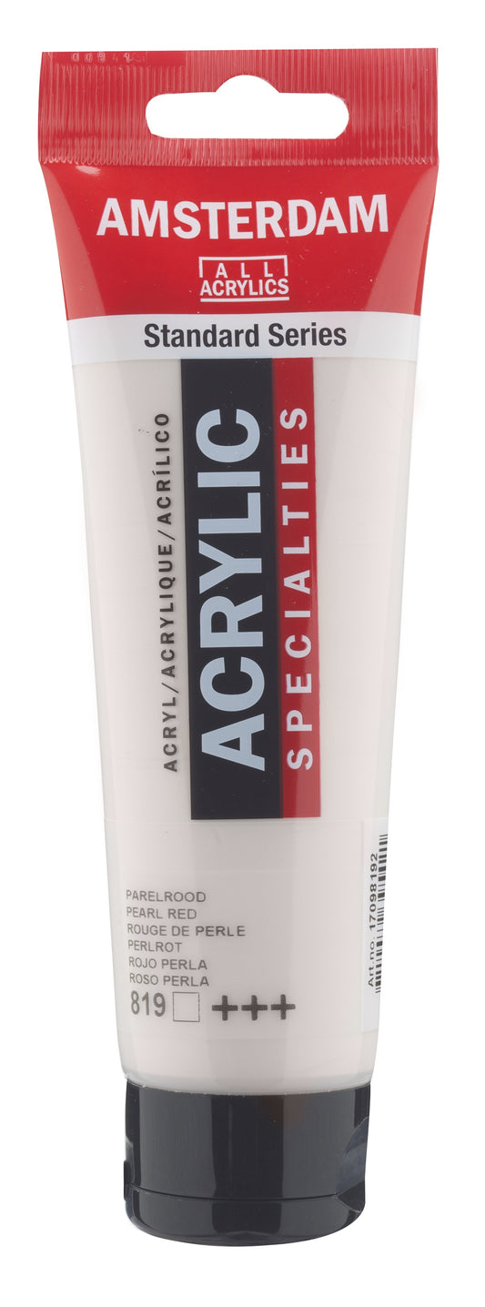 ROYAL TALENS AMSTERDAM Acrylic Colour - 120ml Tube (Pearl Red)