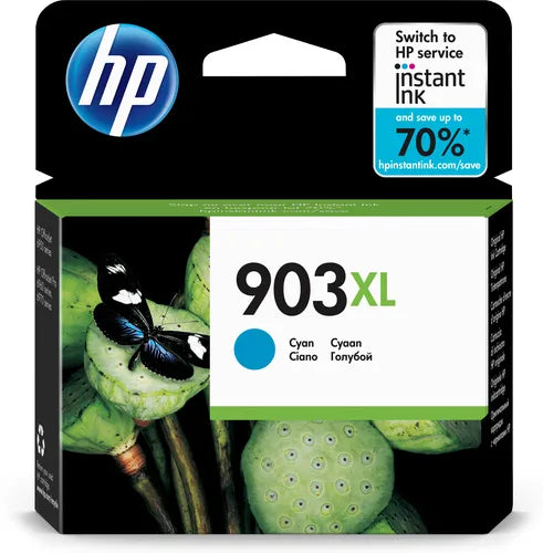 HP 903 High Yield Original Cyan Ink Cartridge