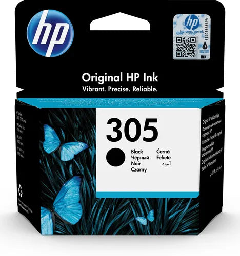 HP 305 Original Black Ink Cartridge