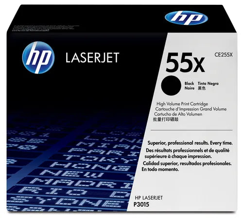 HP 55x High Yield Original Black Laserjet Toner Cartridge