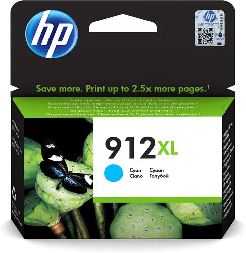 HP 912xl High Yield Original Cyan Ink Cartridge