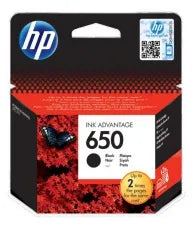 HP 650 Original Black  Ink Advantage Cartridge
