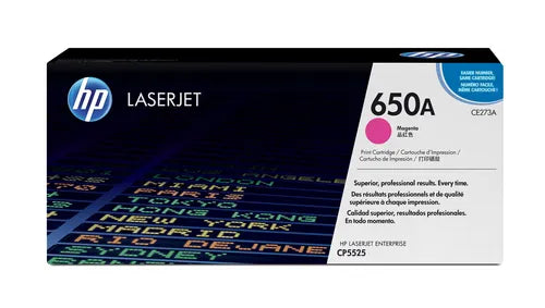 HP 650a Original Magenta Laserjet Toner Cartridge