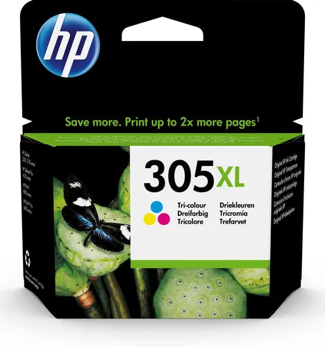 HP 305xl Tri-colour Ink Cartridge