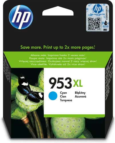 HP 953 High Yield Original Cyan Ink