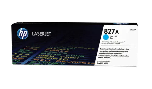 HP 827a Original Cyan Laserjet Toner Cartridge