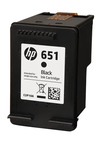HP 651 Original Black Ink Cartridge