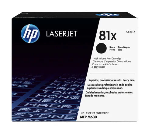 HP 81x Original Black Laserjet Toner Cartridge