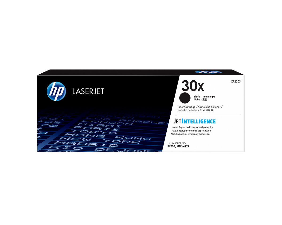 HP 30x Original Black Laserjet Toner Cartridge For HP Laserjet Pro M203:mfp M227