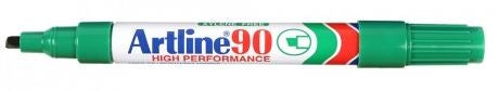 ARTLINE EK90 Permanent Chisel Marker (Green) (Each)
