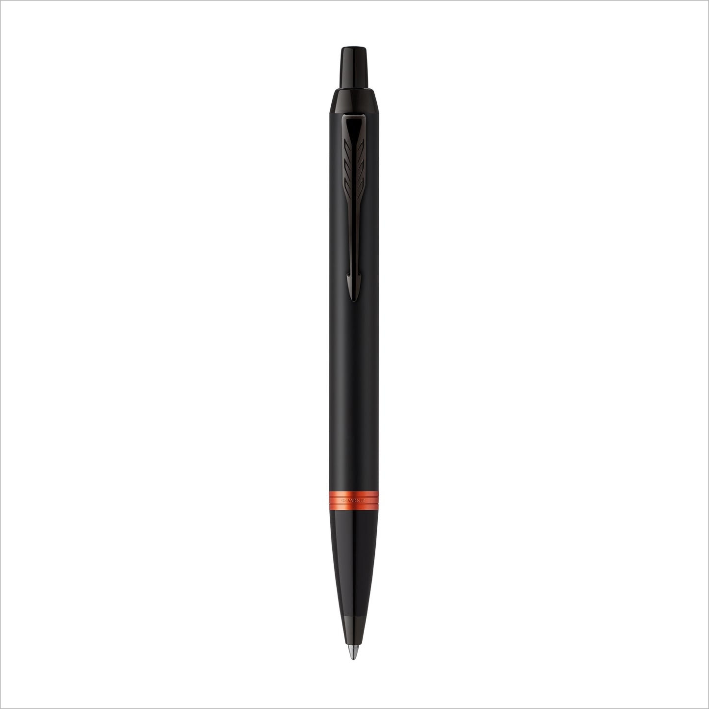 PARKER IM Professional Vibrant Rings Ballpoint Pen - Flame Orange