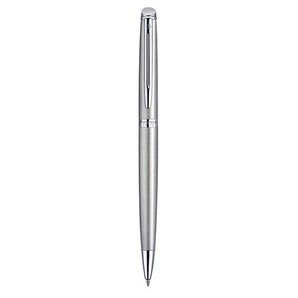WATERMAN Hemisphere Ballpoint Pen - Stainless Steel Chrome Trim
