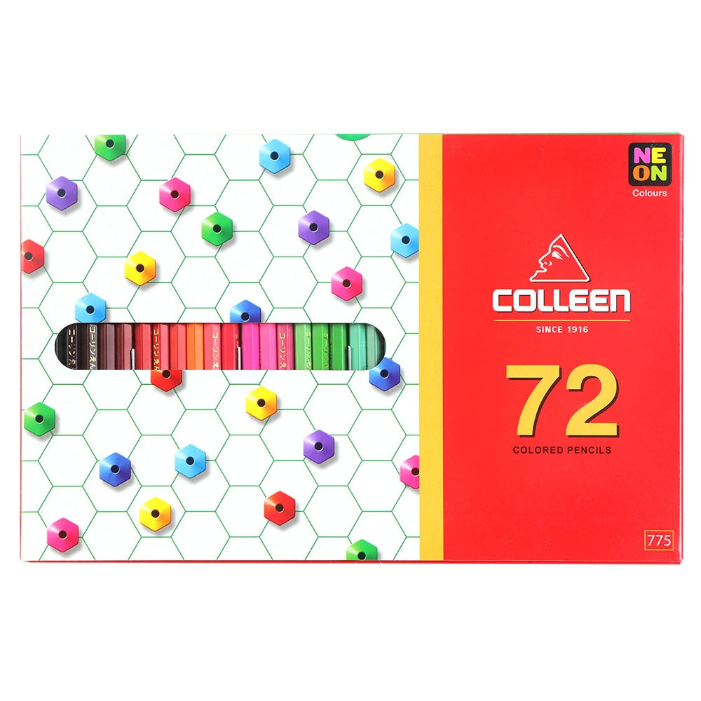 COLLEEN Assorted Pencil Crayons 72's