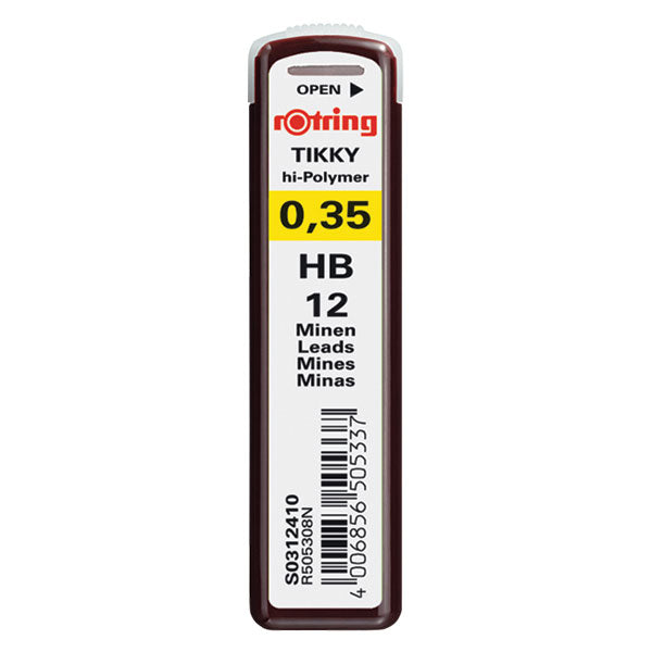 rOtring Polymer Leads 0.3mm HB