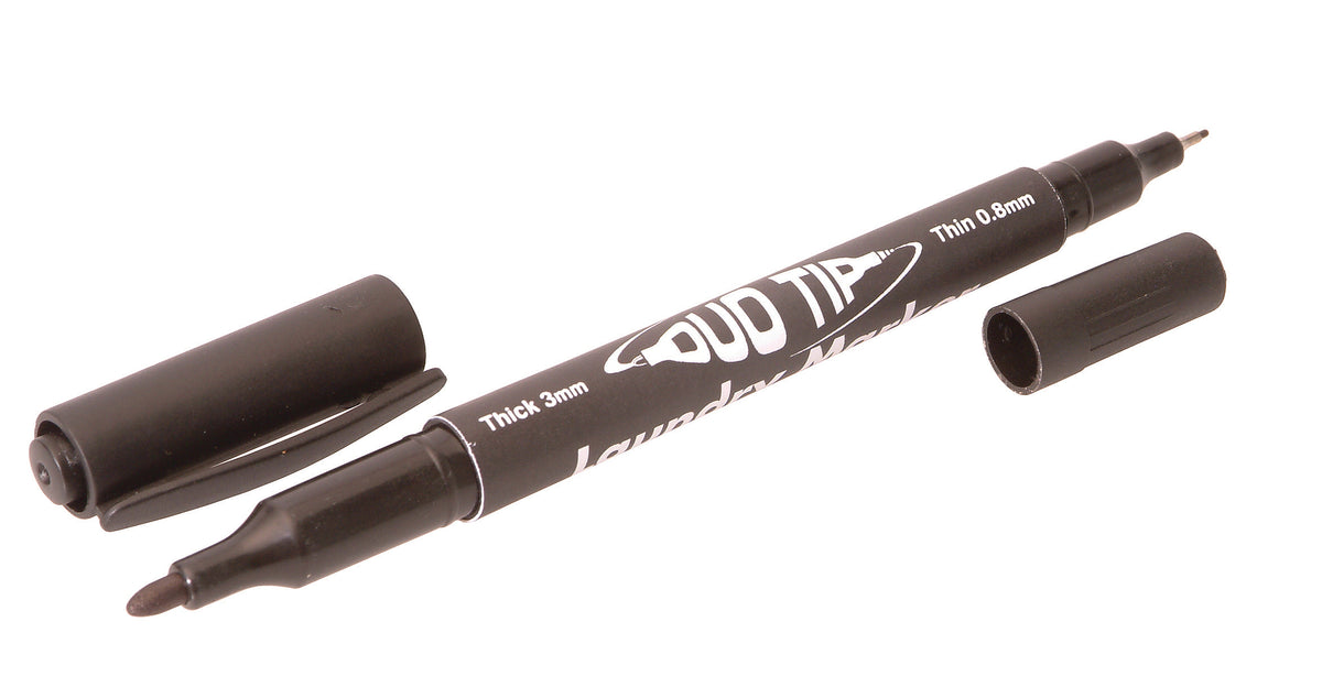 HELIX Duo Tip Laundry Marker - 0.8/3mm