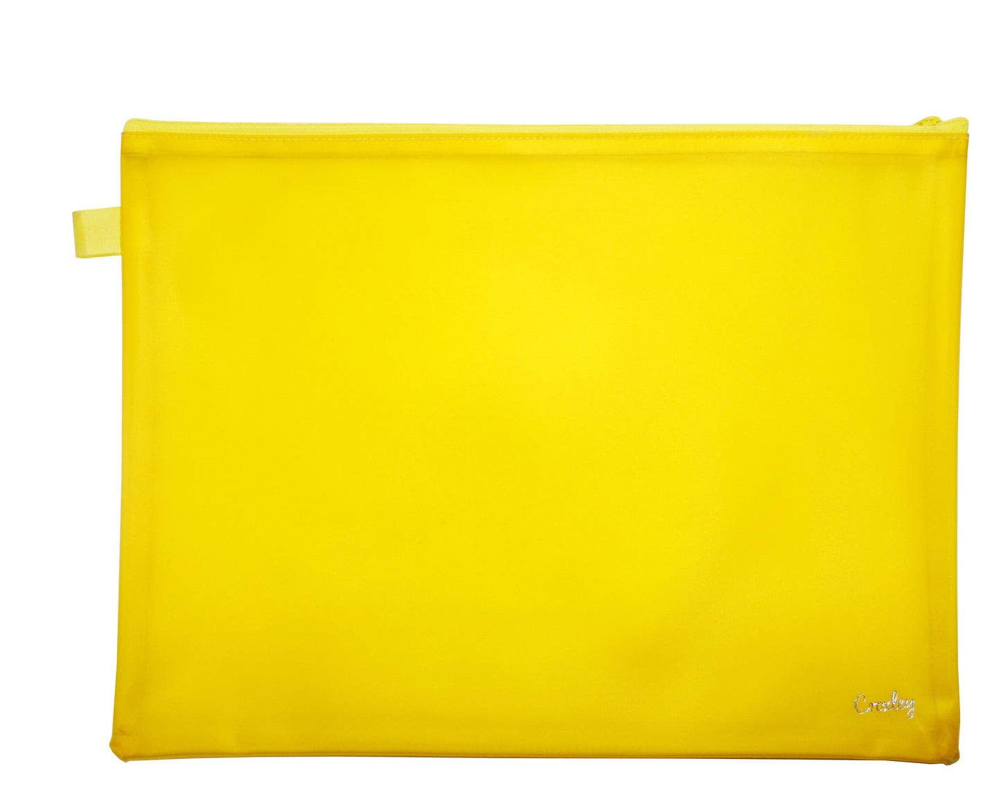 CROXLEY CREATE Bright PVC NEON Book Bag (Yellow)