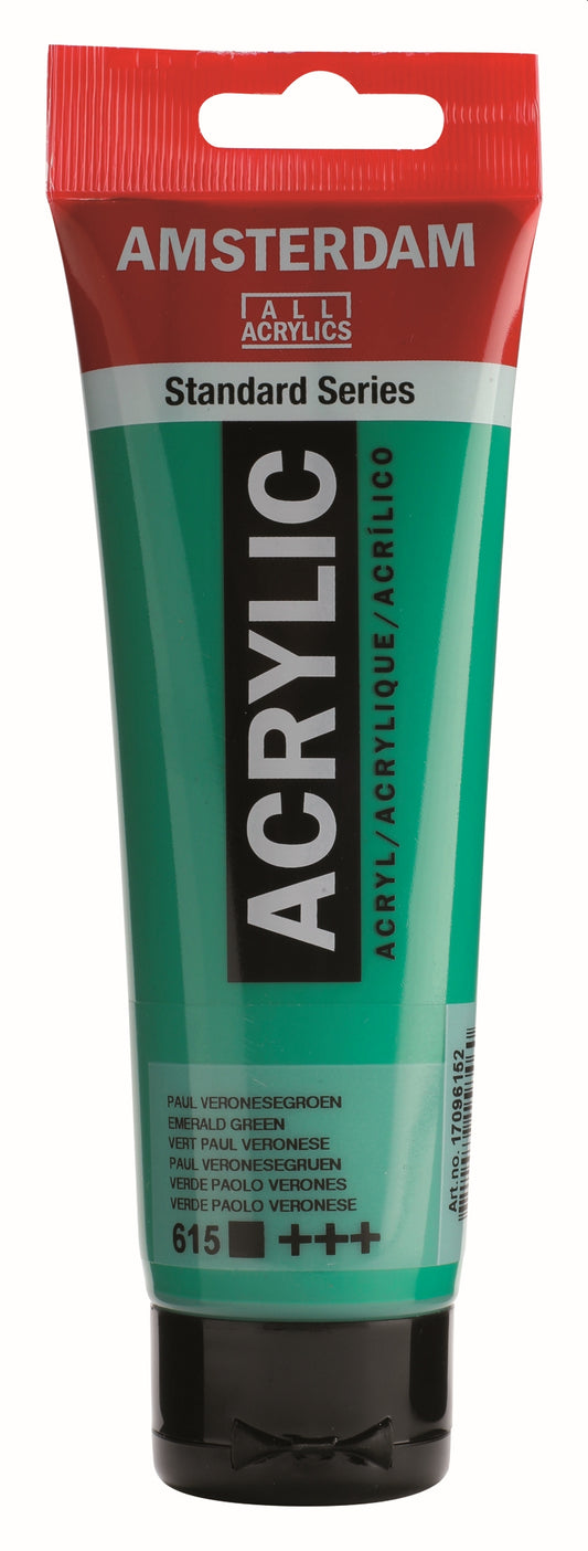 ROYAL TALENS AMSTERDAM Acrylic Colour - 120ml Tube (Emerald Green)