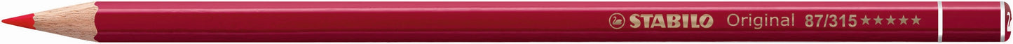 STABILO Original Colour Pencil Permanent Red Deep Each