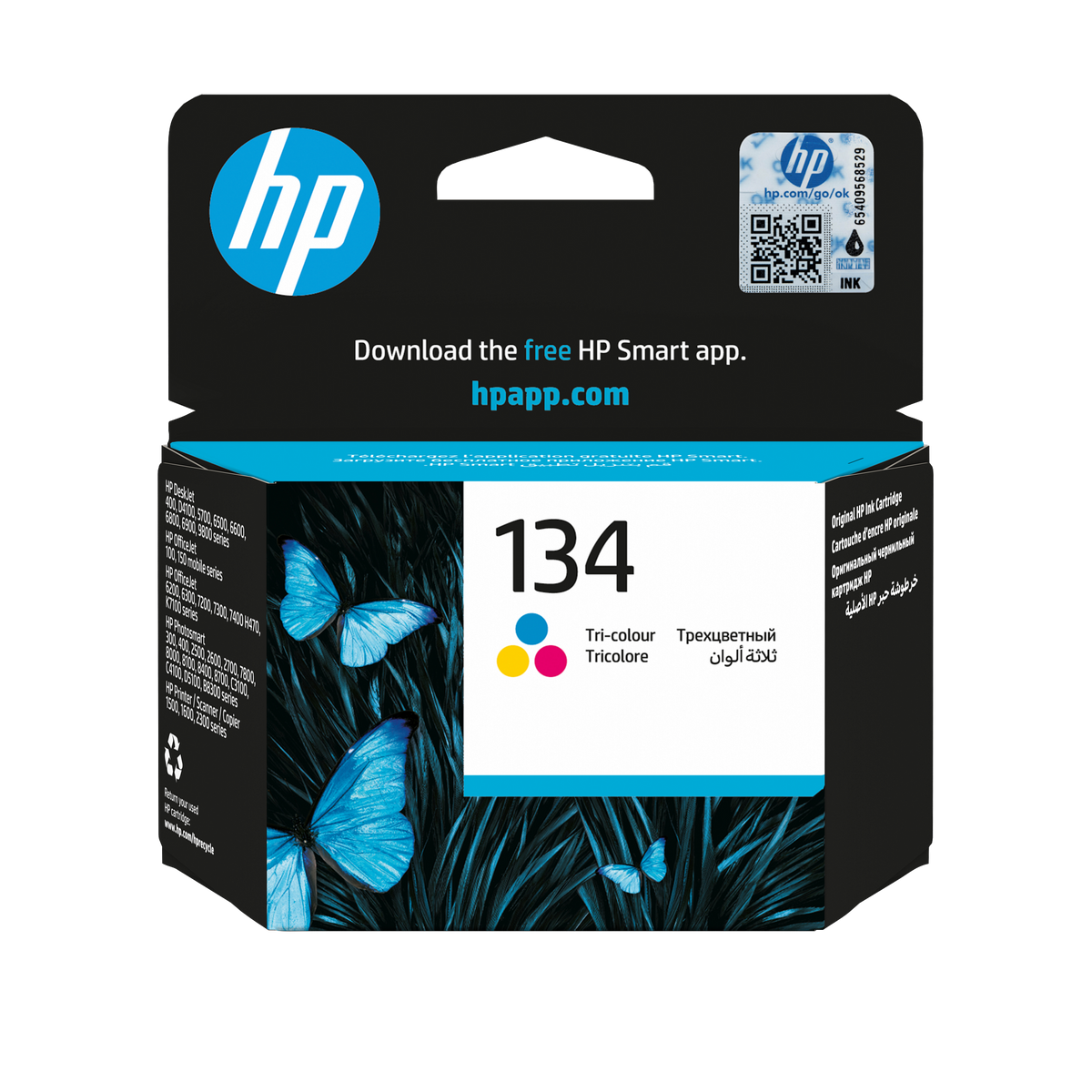 HP # 134 TRI-COLOUR INKJET PRINT CARTRIDGE.