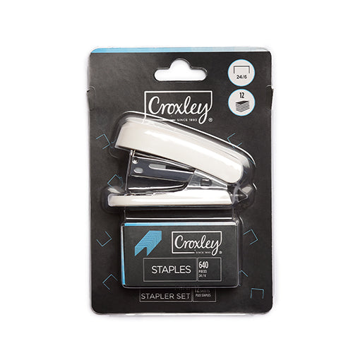 CROXLEY STAPLER MINI WHITE