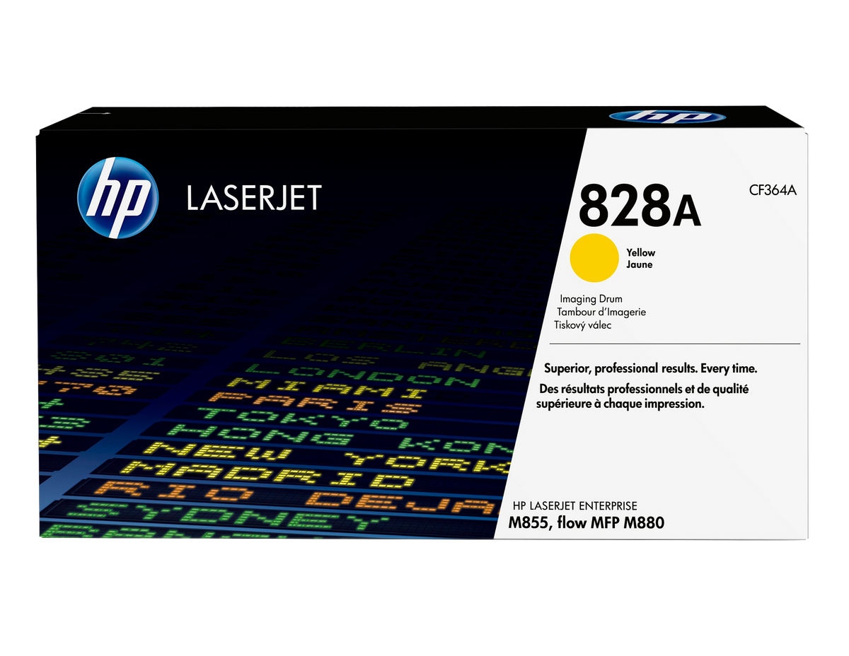 HP 828a Original Yellow Laserjet Drum  For HP Color Laserjet M855: M880
