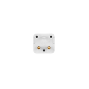 Ellies 1 Way Top Entry Adaptor designed for efficient electrical connections with gold-plated contact pins.